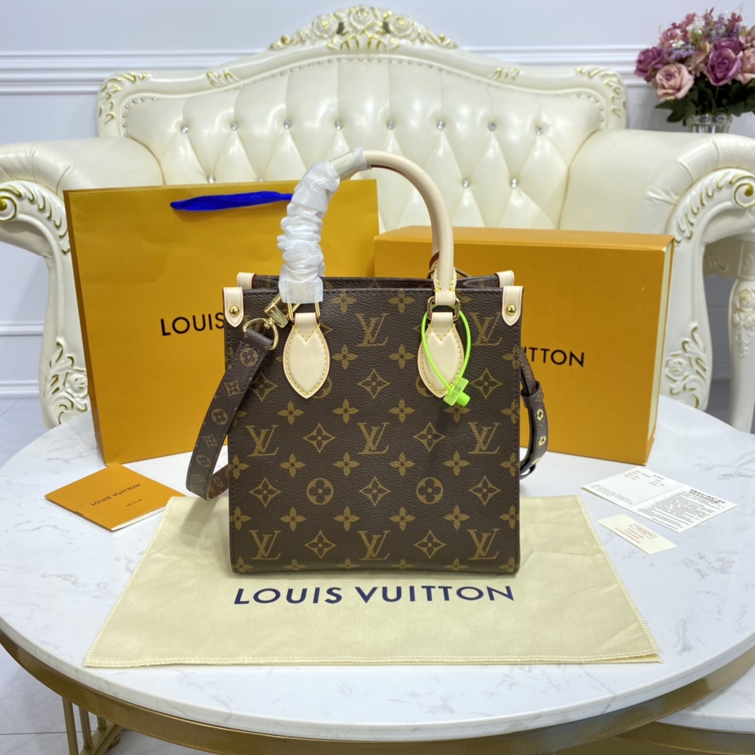 Louis Vuitton SAC PLAT BB Handbag Monogram M45847